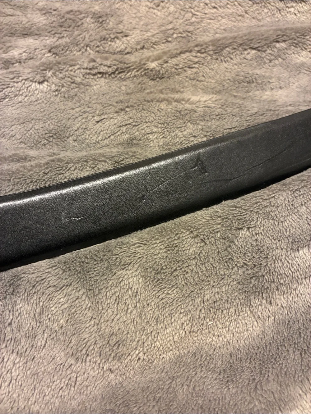 Harley-Davidson Black Leather belt with Silver Buckle & Logo Accents